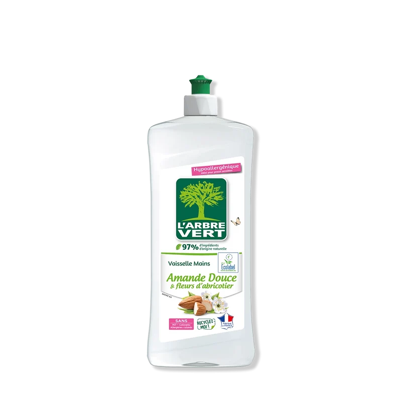 Liquide vaisselle Parfum Amande douce & fleurs d'Abricotier 750 mL