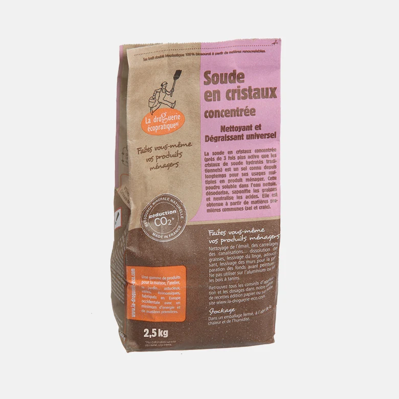 Cristaux de soude 500 g : Nettoyant écologique et économique