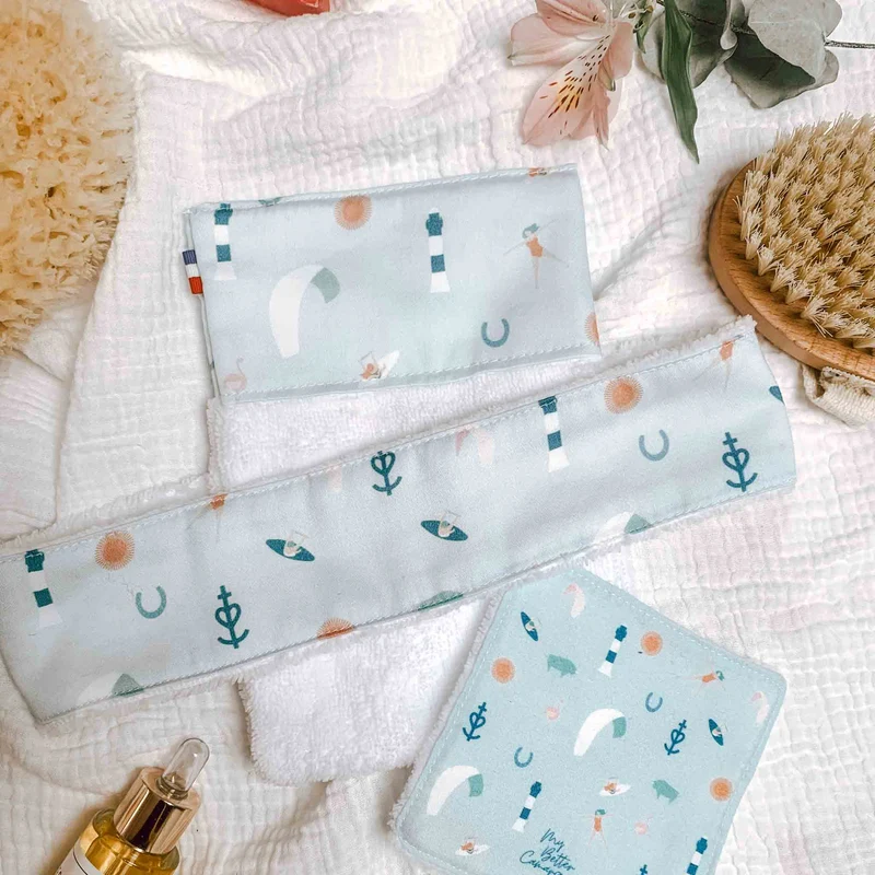Gant démaquillant en bambou ultra doux – Le soin douceur pour votre peau 🌿💧✨