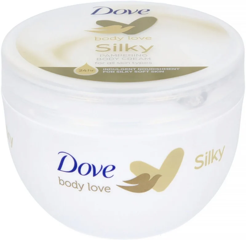 Dove Body Love Silky Pampering Body Cream, 300ml