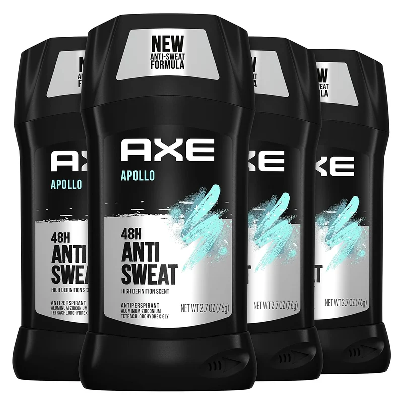AXE Apollo Antiperspirant Stick 2.7 oz — 48H Sweat & Odor Protection