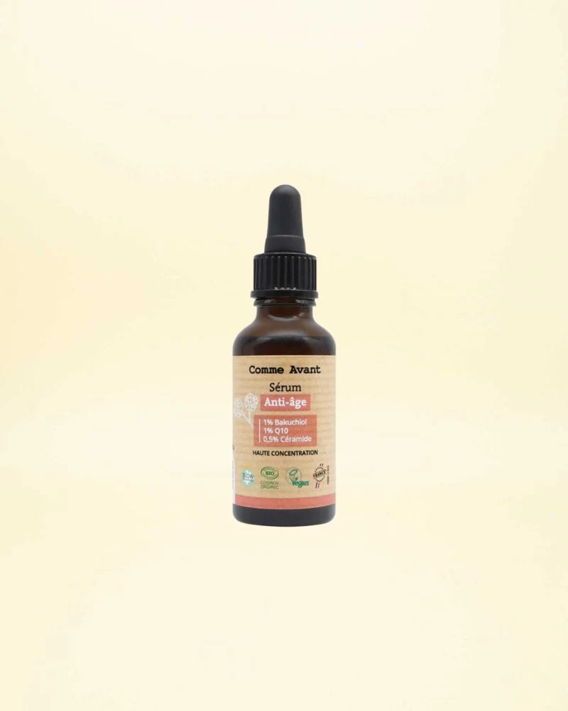 Sérum anti-âge - Bakuchiol, Q10 & Céramide