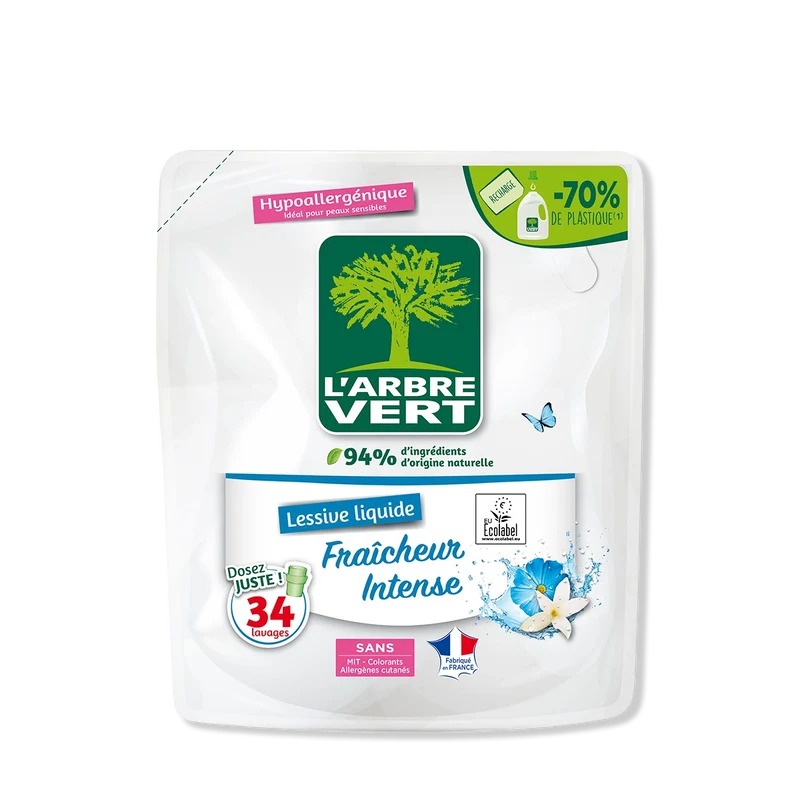 Recharge lessive liquide Fraîcheur Intense 1,53L
