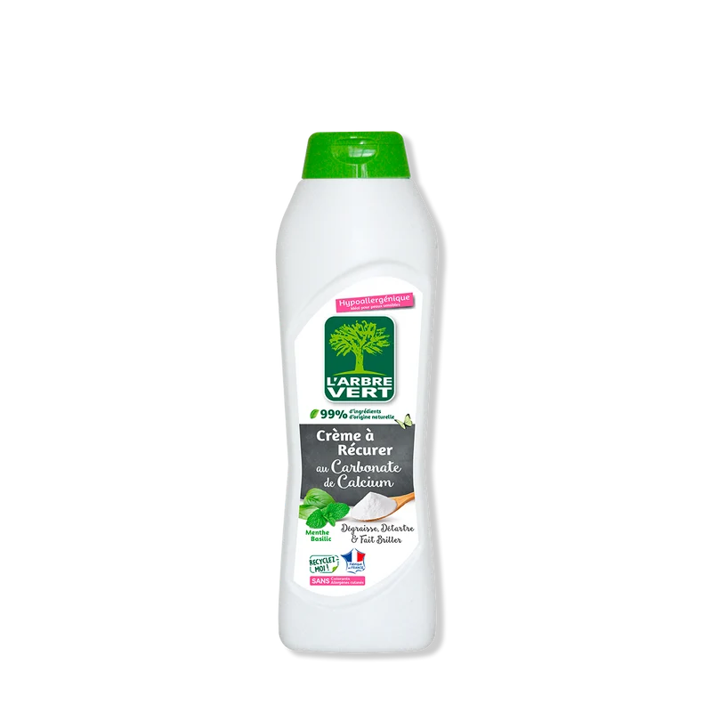 Crème à récurer Menthe basilic 500 mL