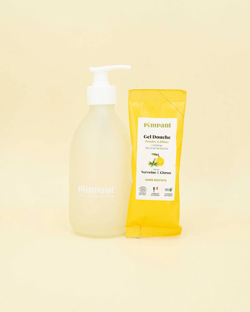 Gel douche - Verveine & Citron- Bouteille & Recharge