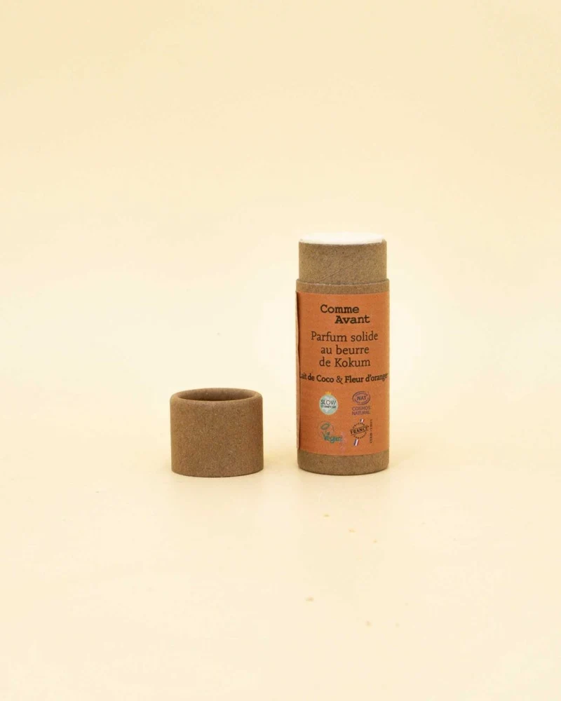 Parfum solide - Lait de coco & Fleur d'oranger