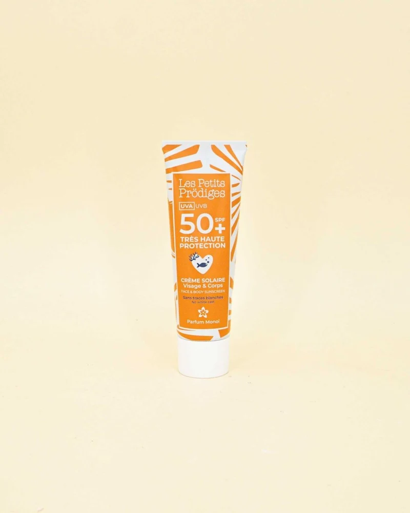 Crème solaire - SPF50+ - Parfum Monoï - 50ml