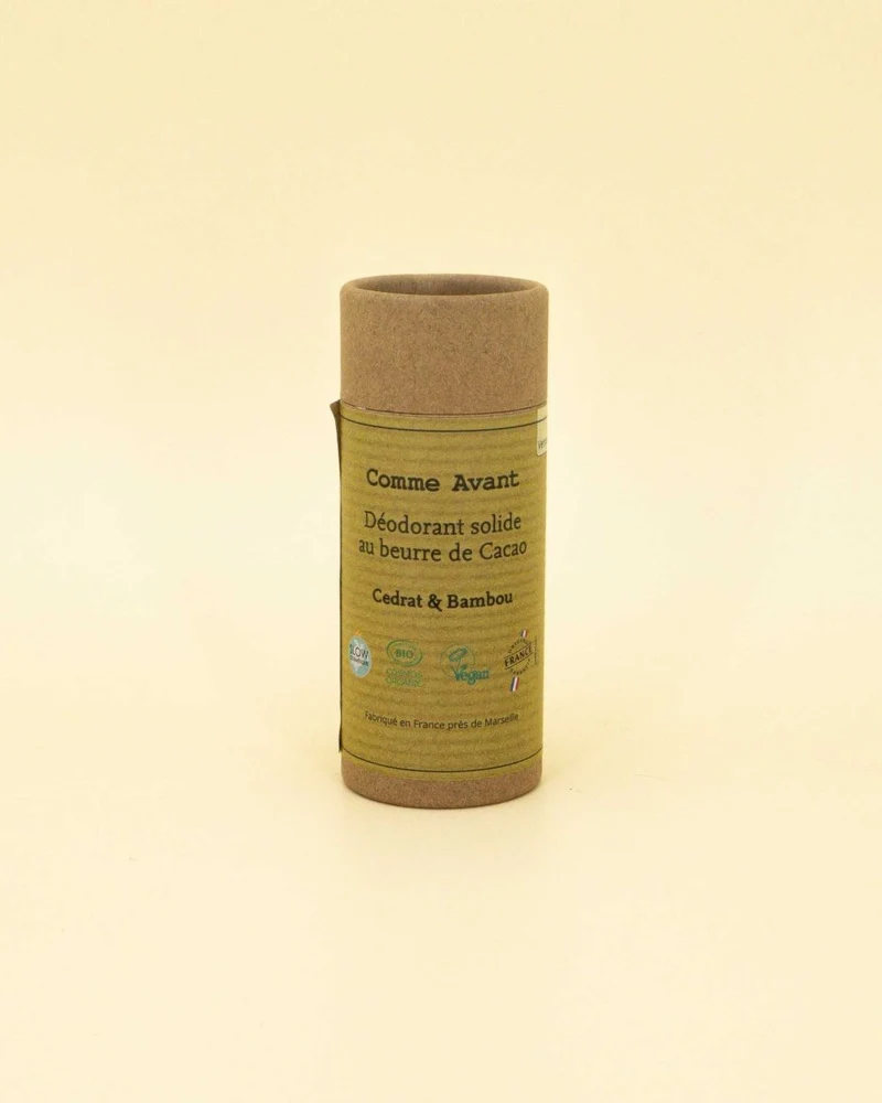 Déodorant solide Bio - Cédrat & Bambou