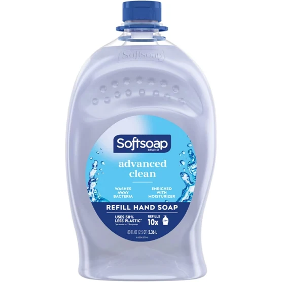 Softsoap Advanced Clean Liquid Hand Soap Refill – 80 fl oz