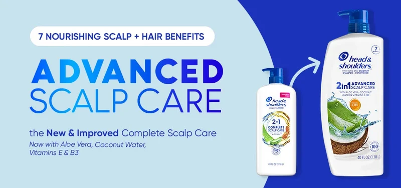Head & Shoulders Advanced Scalp Care 2-in-1 – 40 fl oz