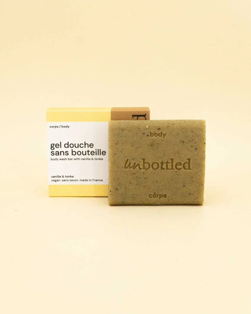 Gel douche sans bouteille - Vanille & Tonka