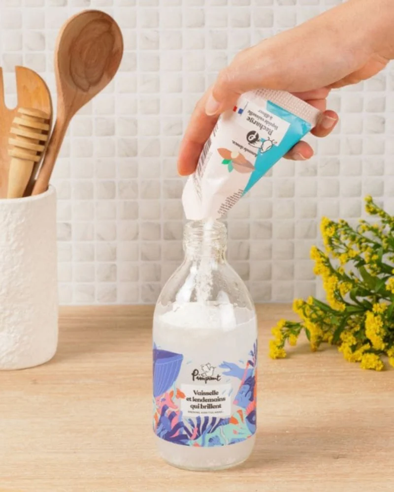 Liquide vaisselle - Amande - Recharge
