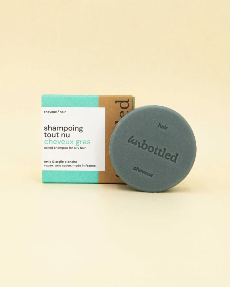 Shampoing solide - Cheveux gras et pellicules (Tout nu)
