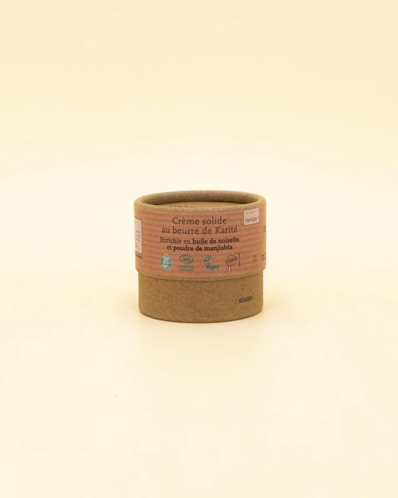 Crème solide - Peaux à imperfections - Huile de noisette