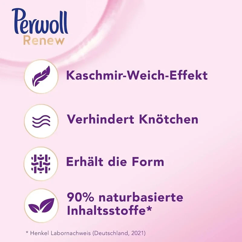 Perwoll Renew Wool & Delicates 1.4L | Cashmere Soft