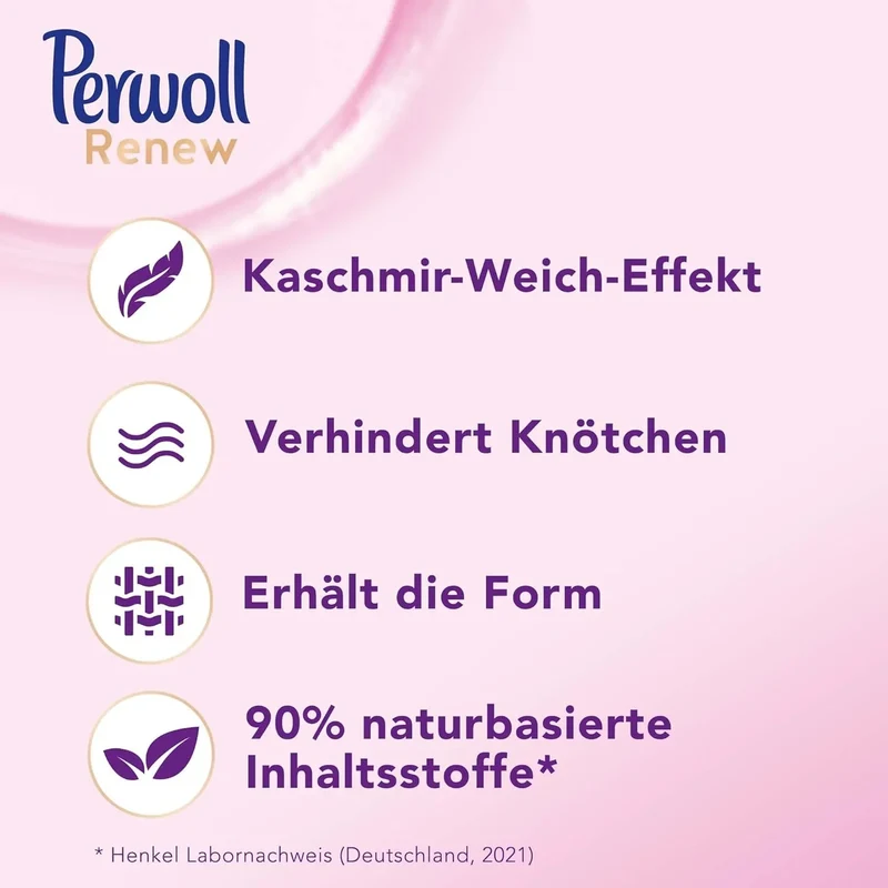 Perwoll Renew Wool & Delicates 1.4L | Cashmere Soft