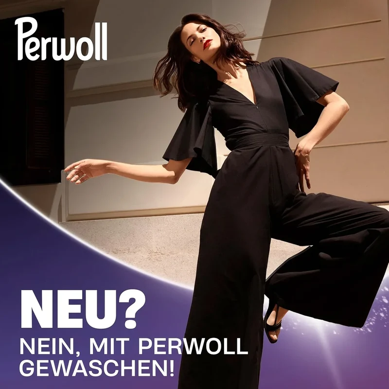Perwoll Black Renew Liquid Detergent 1.35L | Dark Clothes