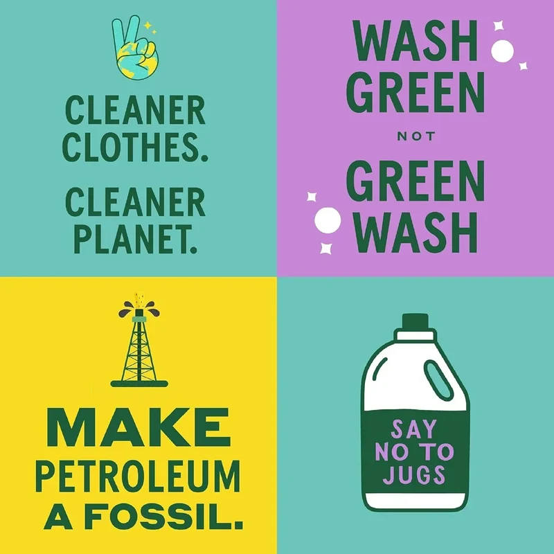 Ingredients Matter Ultra Concentrated Lemongrass Laundry Soap Powder, 30 oz – 30 Loads, HE, Plastic Free, Biodegradable