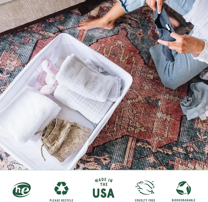 Ingredients Matter Ultra Concentrated Lemongrass Laundry Soap Powder, 30 oz – 30 Loads, HE, Plastic Free, Biodegradable