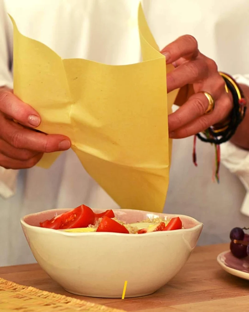 Bee Wrap - Emballage alimentaire naturel - Taille S