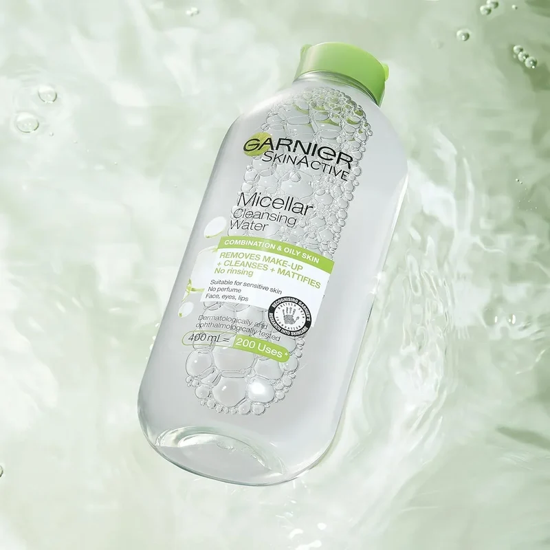 Garnier Skin Naturals Micellar Cleansing Water, 13.5 fl oz (400ml) – Combination & Sensitive Skin