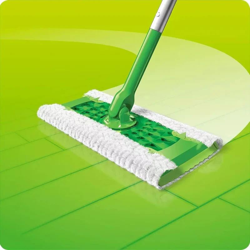 Swiffer Sweeper Heavy Duty Dry Sweeping Cloths, 50 Count – Traps 2x More Dirt, Dust & Hair