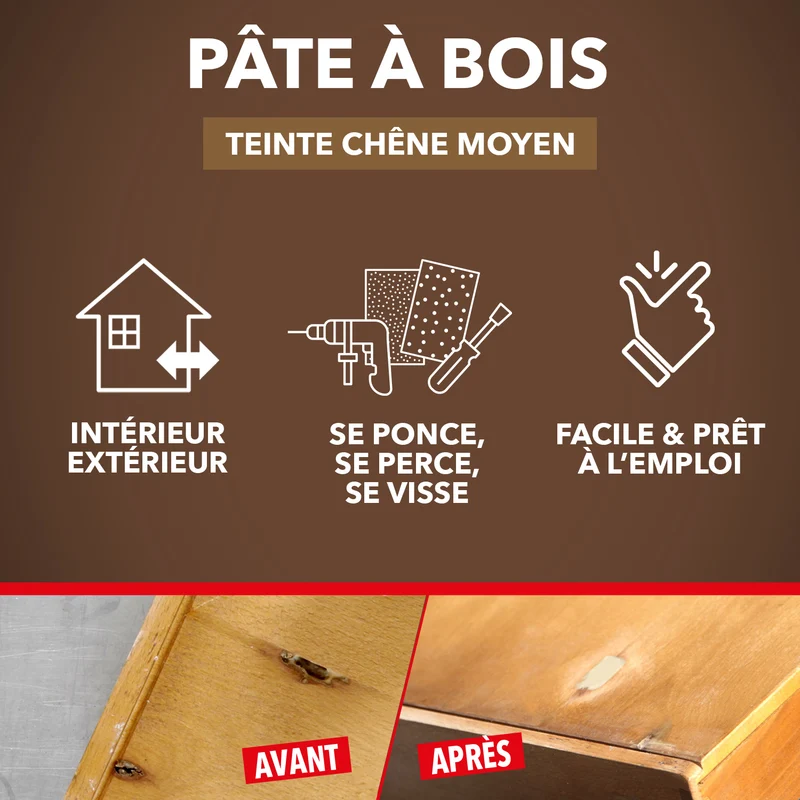 Pâte à bois tradition