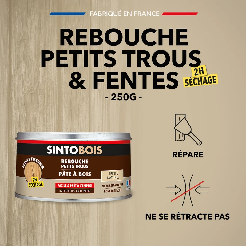 Pâte à bois tradition