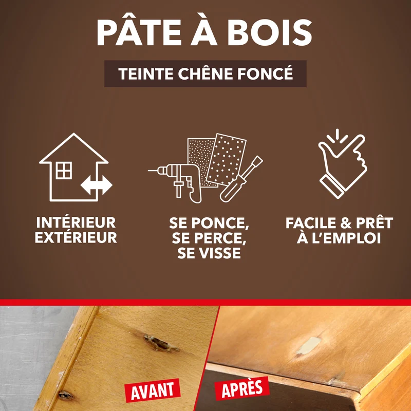 Pâte à bois tradition