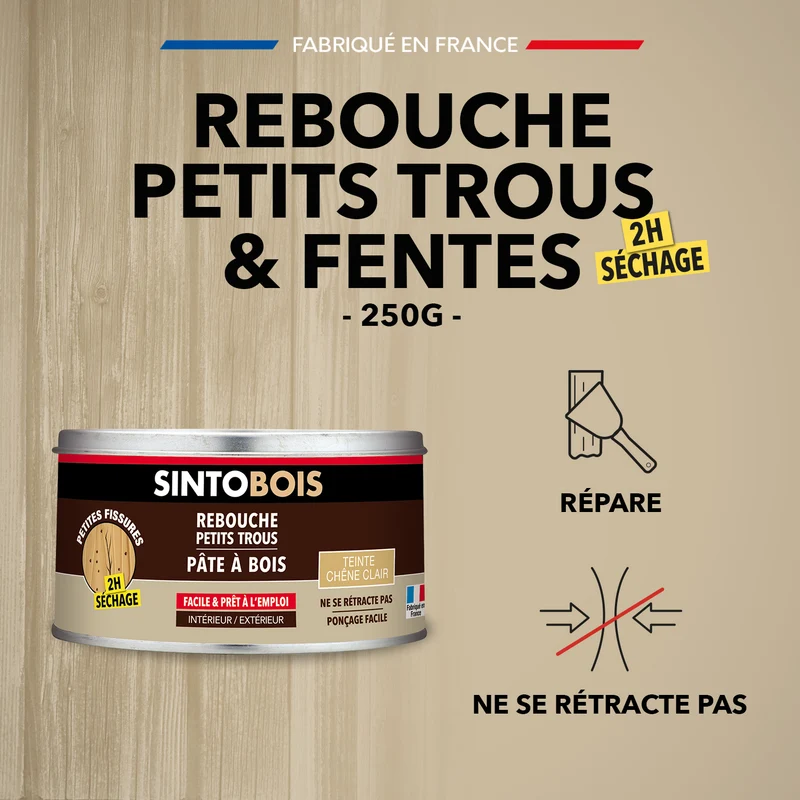 Pâte à bois tradition
