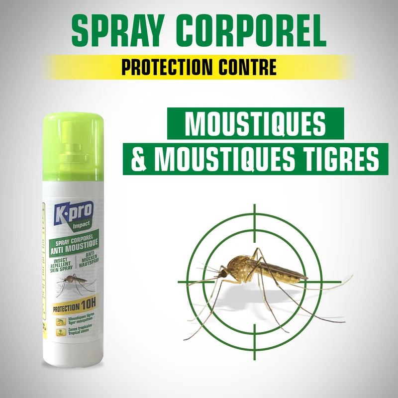 Spray corporel Anti-moustique