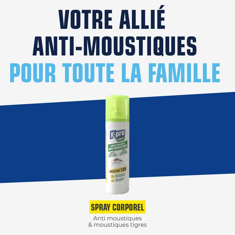 Spray corporel Anti-moustique