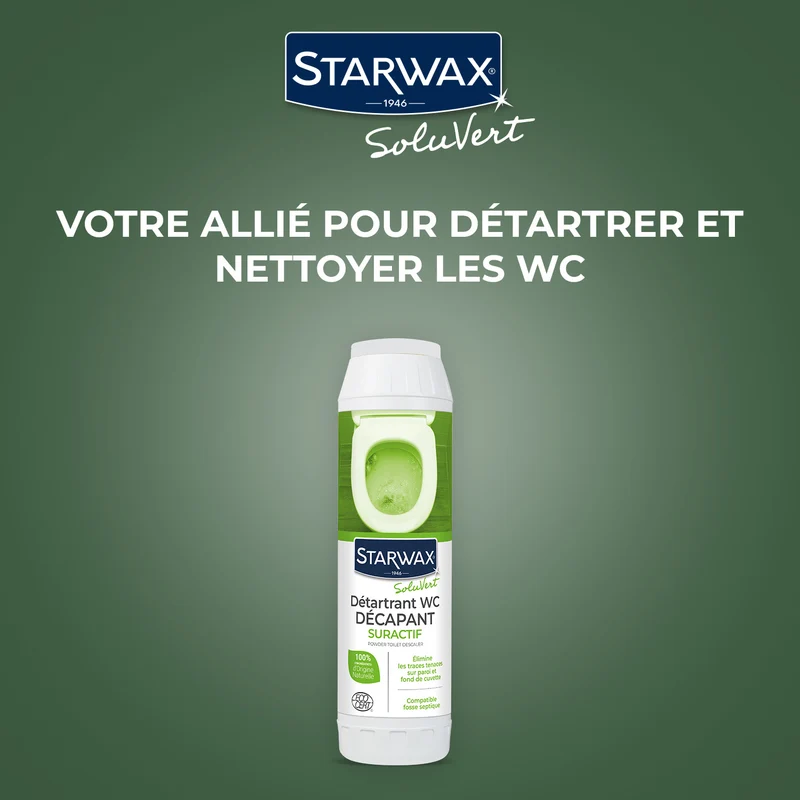 Détartrant WC décapant suractif