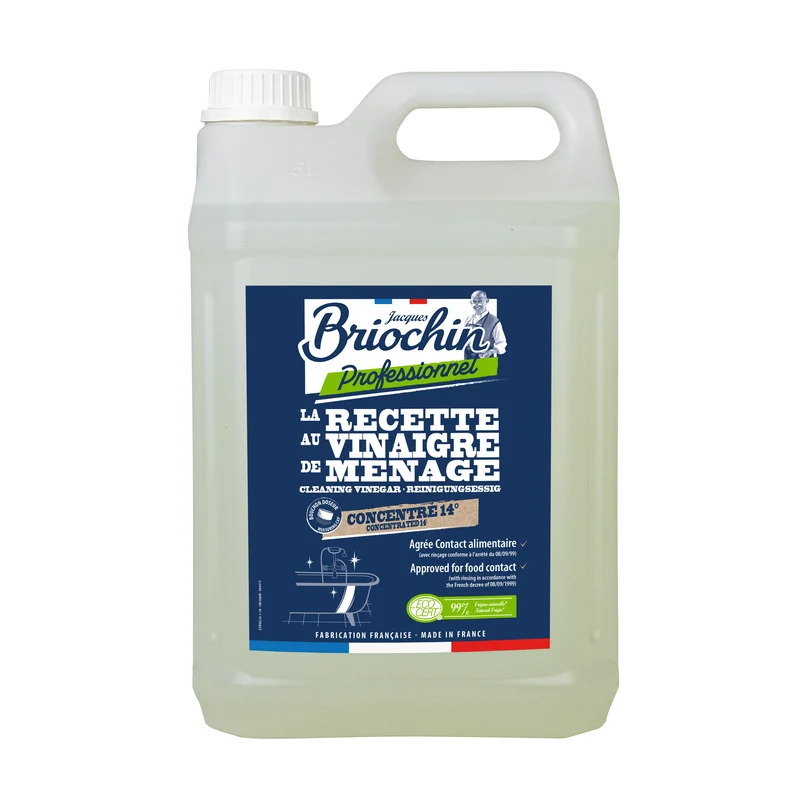 Le vinaigre blanc de ménage Ecocert