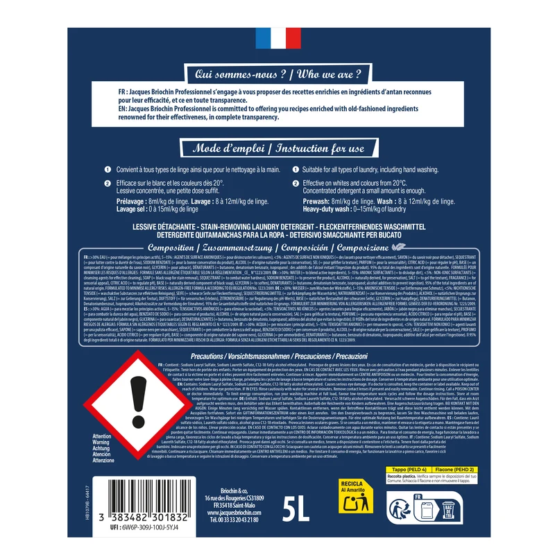 La Lessive au Savon Noir - Détachante