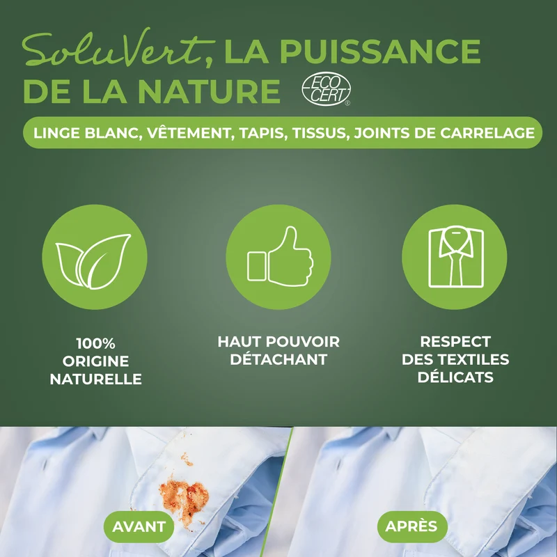 Ma poudre détachante & raviveur de blancheur au percarbonate de soude – Sachet éco