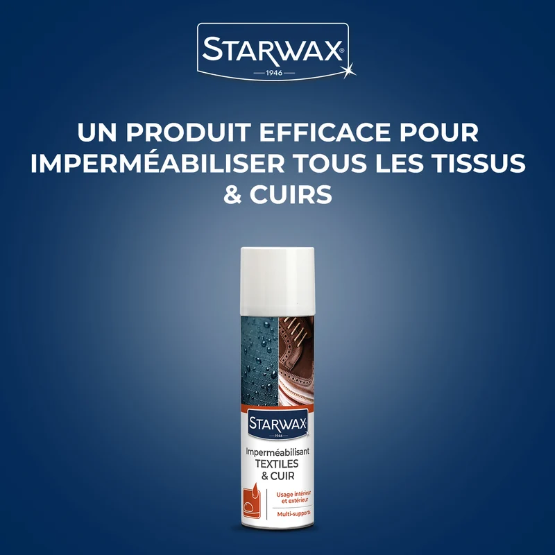 Aérosol Imperméabilisant Textiles et Cuir