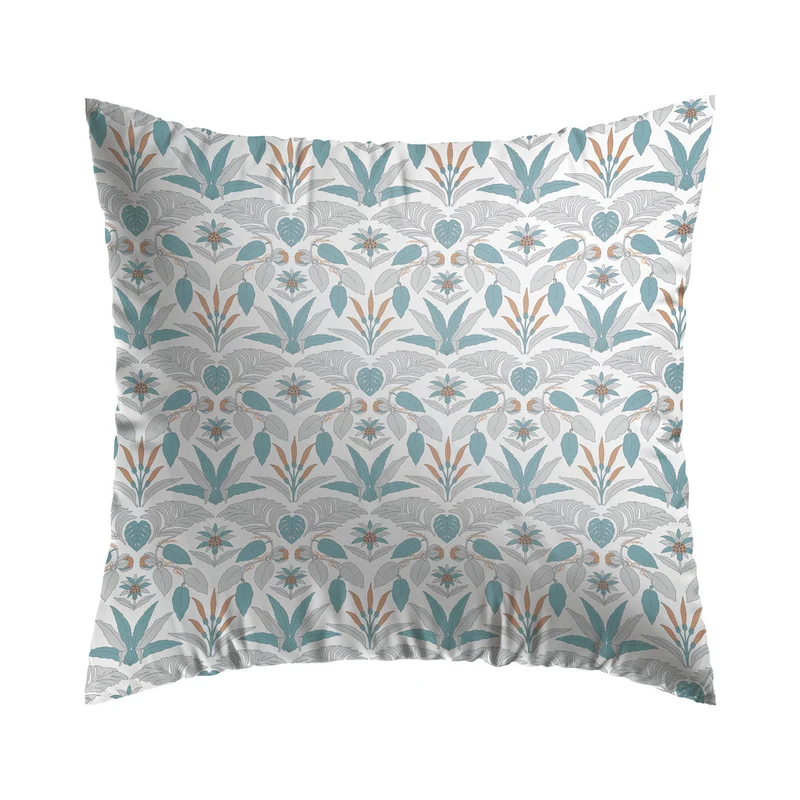 Taie(s) d'oreiller satin de coton - Zanzibar blanc