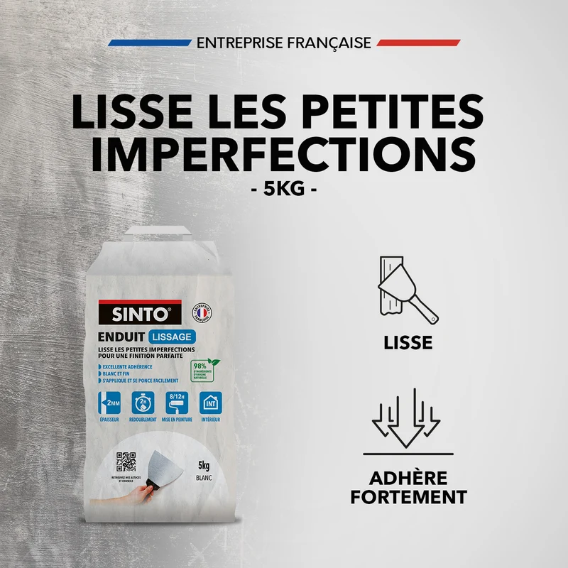 Enduit lisage poudre