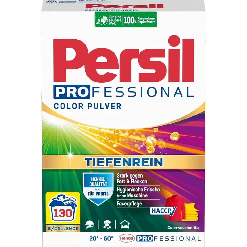 Persil Color Powder Laundry Detergent – 130 Loads, 7.8 kg