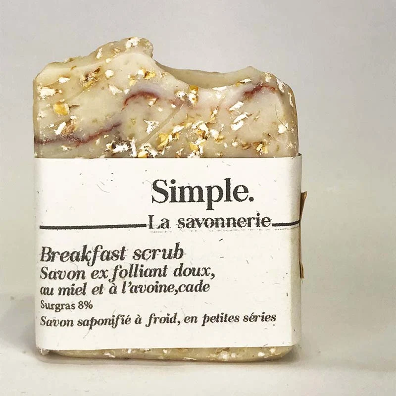 Breakfast scrubb - Savon exfoliant avoine et genévrier