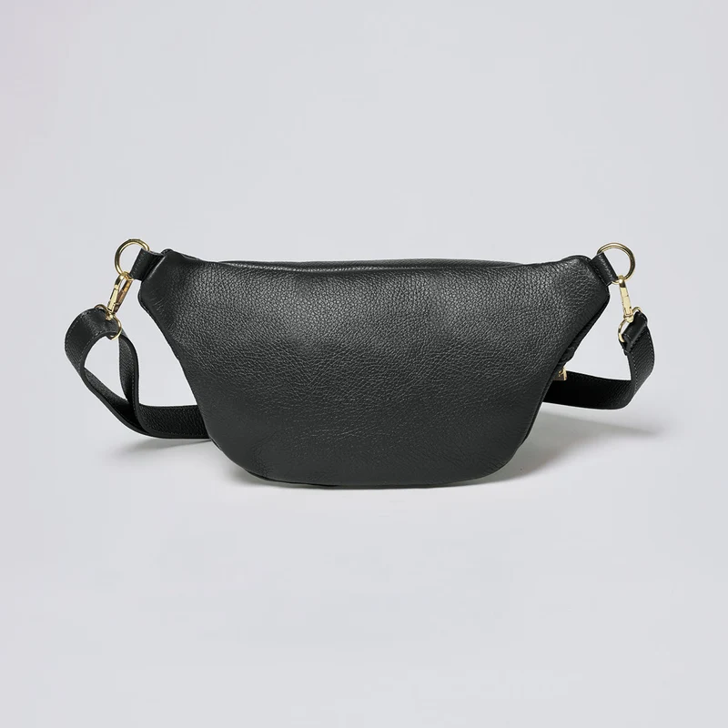 Sac banane Abbesses en cuir de veau