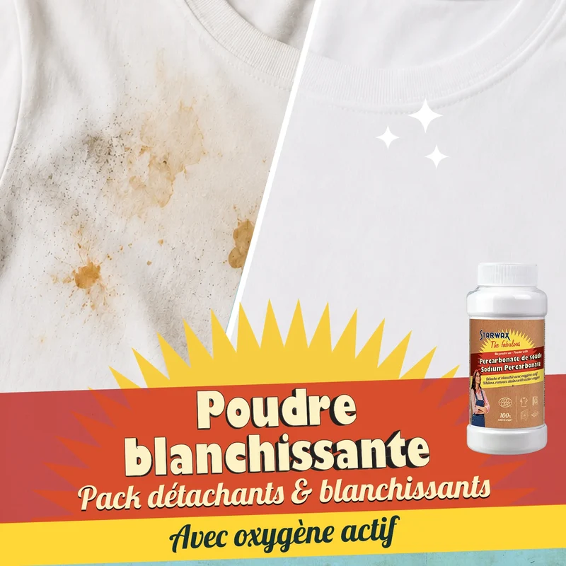 Pack Détachage Express & Blanc Éclatant : La solution pour un linge impeccable