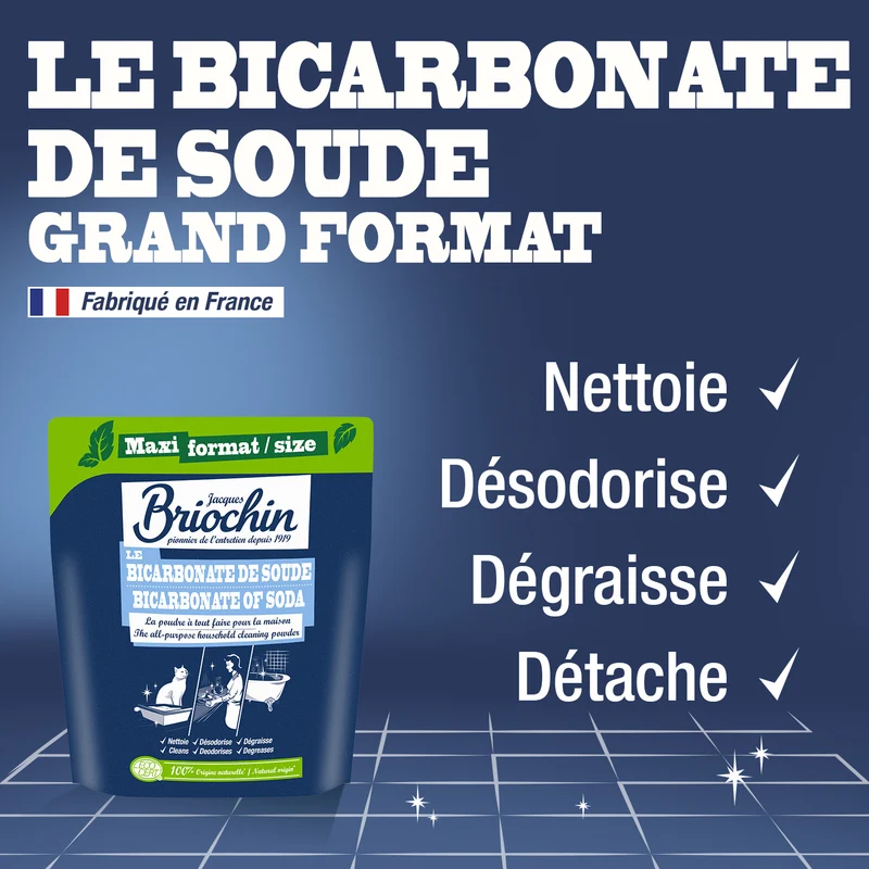 Le Bicarbonate de soude grand format - 900g