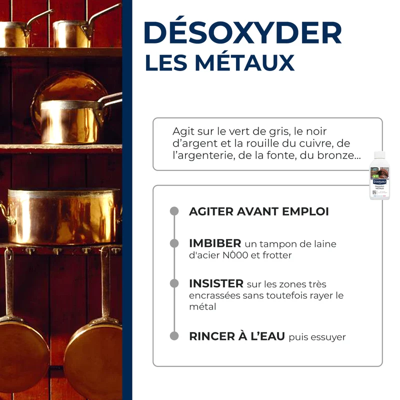 Désoxydant pour métaux