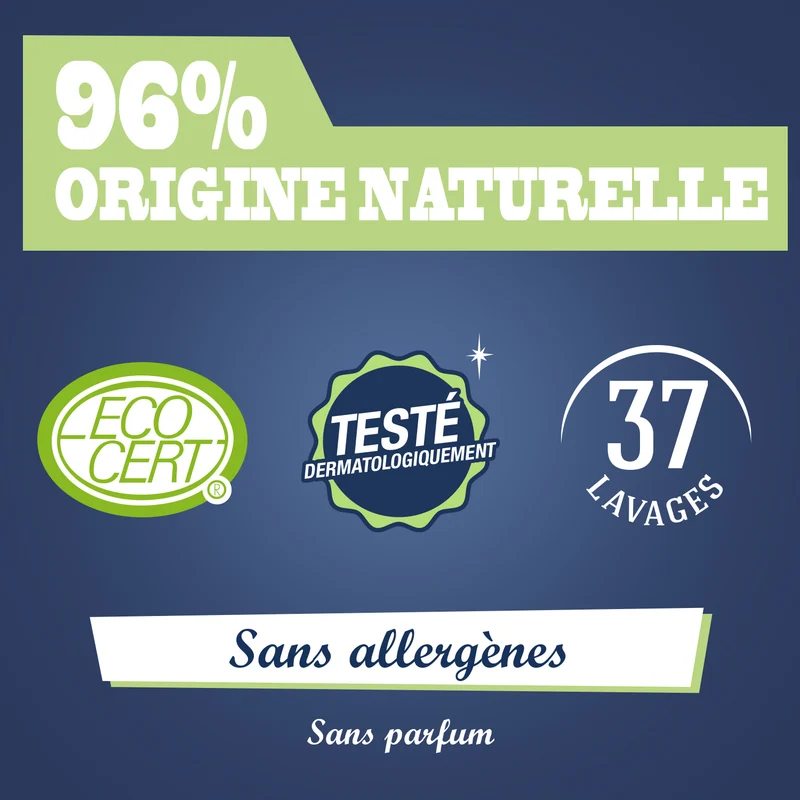 Recharge Ma lessive Peaux Sensibles - Sans allergènes