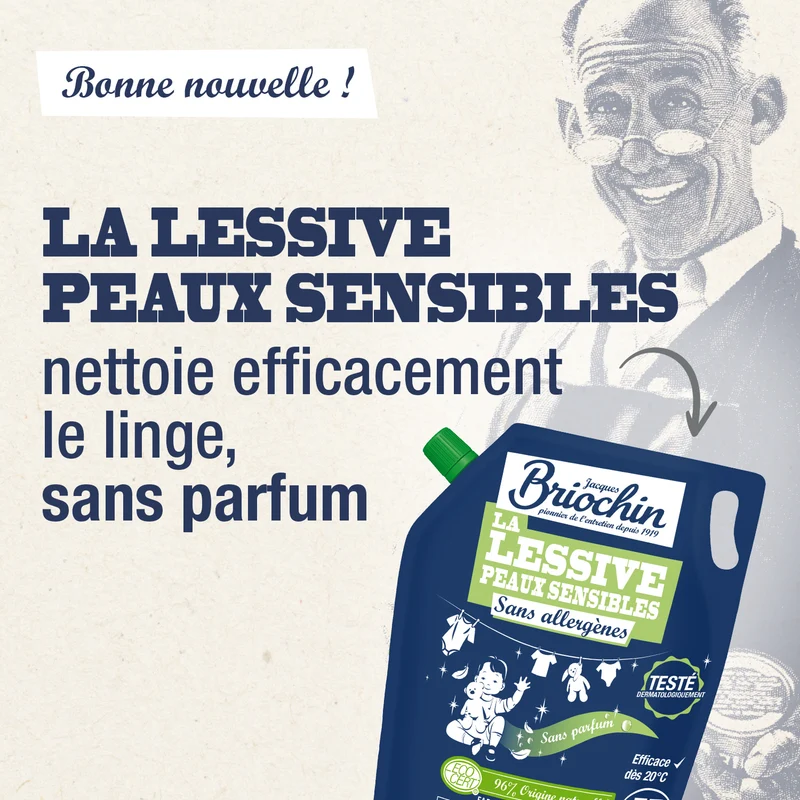 Recharge Ma lessive Peaux Sensibles - Sans allergènes