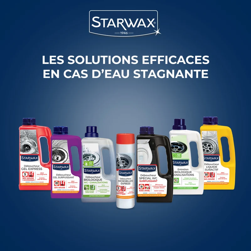 Déboucheur gel pour canalisations
