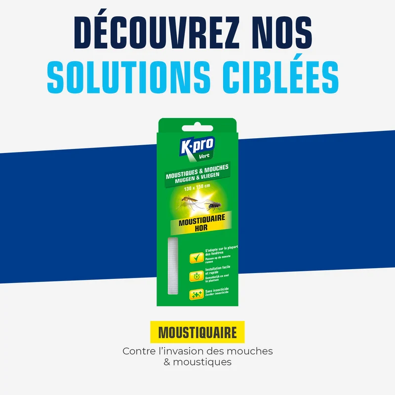 Moustiquaire moustiques et mouches