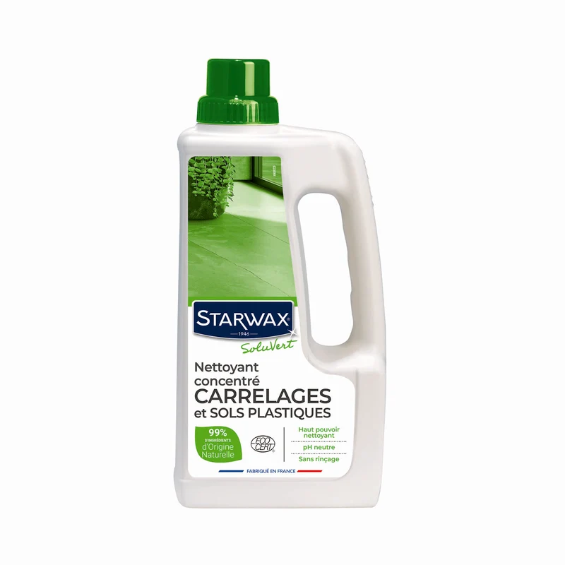 Nettoyant concentré pour carrelages et sols plastiques